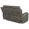 Brickston Triple Power Reclining Loveseat Charcoal — product view 8