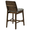Redbridge Upholstered Counter Chair Grey and Walnut (Set of 2) — product view 8