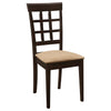 Gabriel 5-piece Rectangular 59-inch Dining Set Cappuccino — product view 8
