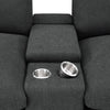 Collins 5-Piece Power Reclining Home Theater Seating Dark Grey — product view 9