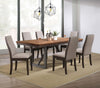 Spring Creek 77-inch Extension Dining Table Natural Walnut — product view 9