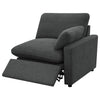 Collins Modular Power Sofa Dark Grey — product view 9