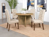 Jamestown Round 47-inch Composite Wood Dining Table Mango — product view 9