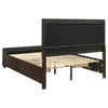 Kauffman Wood Queen Storage Panel Bed Dark Cocoa — product view 9