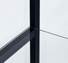 Cyclamen 3-shelf Clear Glass Curio Display Cabinet Black — product view 9