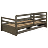 Sorrento 2-drawer Twin XL Daybed with Extension Trundle Grey — product view 9