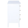 Bexhill 10-drawer Dresser Cabinet White — product view 9