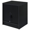 Westpark 2-drawer Nightstand LED Lights and USB Black — product view 9