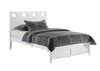 Tamarind Platform Bed — White