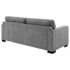 Simpson Upholstered Sofa Sleeper with Queen Mattress Grey — product view 9