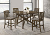 Canfield 47-inch Square Counter Height Dining Table Brown — product view 9