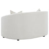 Rainn 2-piece Boucle Upholstered Sloped Arm Sofa Set Latte — product view 9