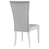 Kerwin Velvet Upholstered Dining Side Chair Grey (Set of 2) — product view 9