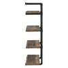 Elmcrest 24-inch 4-shelf Wall Bookshelf Rustic Oak — product view 9