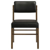 Strouse 5-piece Dining Set Black and Walnut — product view 9