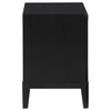 Brookmead 2-drawer Nightstand Black — product view 9