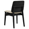 Decker 7-piece 82-inch Rectangular Dining Set Cream and Black — product view 9