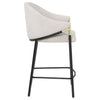 Chadwick Fabric Upholstered Counter Height Chair Beige (Set of 2) — product view 9
