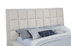 Dreux Upholstered Queen Panel Platform Bed Cream — product view 9