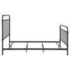 Livingston Metal Queen Open Frame Bed Dark Bronze — product view 9