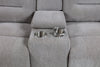 Gilson Chenille Upholstered Reclining Loveseat Grey — product view 9