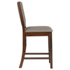 Patterson Upholstered Counter Chair Mango Oak (Set of 2) — product view 9