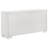 Jessica 6-piece Queen LED Bedroom Set Snow White — product view 9