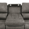 Brickston 3-piece Triple Power Reclining Sofa Set Charcoal — product view 9