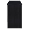 Topanga Engineered Wood Freestanding Home Bar Black — product view 9