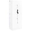 Cabra 4-door LED Curio Display Cabinet White High Gloss — product view 9