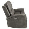 Brickston Triple Power Reclining Loveseat Charcoal — product view 9