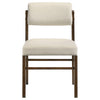 Strouse 5-piece Dining Set Cream and Walnut — product view 9