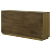 Castlewood 71-inch Dining Sideboard Buffet Server Brown Oak — product view 9