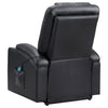 Armstrong Upholstered Power Lift Massage Recliner Espresso — product view 9