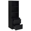 Westpark 3-piece Twin Bedroom Set Bookcase Headboard Black — product view 9