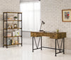 Analiese 63-inch 4-shelf Bookshelf Rustic Nutmeg — product view 9