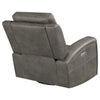 Brickston Triple Power Swivel Glider Recliner Charcoal — product view 9