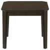 Amaro 3-piece Coffee and End Table Set Dark Brown — product view 9