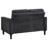 Bowen II 2-piece Upholstered Track Arm Sofa Set Steel Grey — product view 9
