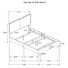 Boyd Upholstered Queen Panel Bed Ivory — product view 9