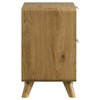 Bennett 2-drawer Bedroom Nightstand Bedside Table Light Oak — product view 9