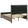 Kauffman Wood Queen Storage Panel Bed Washed Taupe — product view 9
