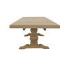 Florence 126-inch Extension Dining Table Rustic Honey — product view 9
