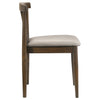 Cullen Dining Side Chair Upholstered Seat Walnut (Set of 2) — product view 9