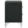 Lucia 2-drawer Nightstand Bedside Table Black — product view 9
