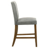 Paxton Upholstered Counter Height Dining Chair Grey (Set of 2) — product view 9