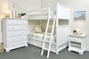 Jordan Bunk Bed — Twin/Twin / White / No Stairs