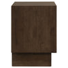 Glenwood 2-drawer Nightstand Bedside Table Warm Brown — product view 9