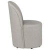 Aubrey Upholstered Barrel Dining Side Chair Beige (Set of 2) — product view 10