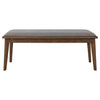 Alfredo 6-piece Butterfly Leaf Dining Set Natural Walnut — product view 10